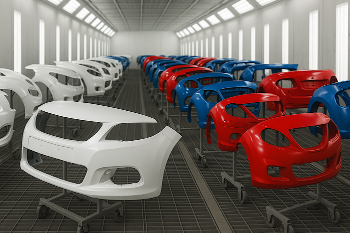 رنگ کوره ای در پروشا"تضمین کیفیت و ماندگاری